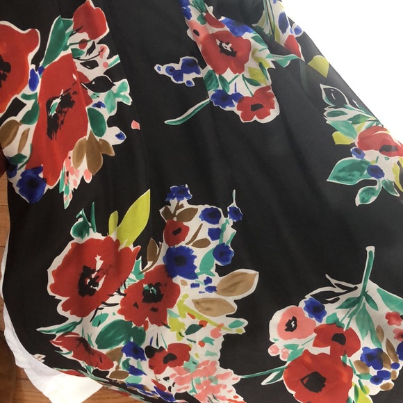 For Love & Liberty Silk Floral Dress - Picture 11 of 12